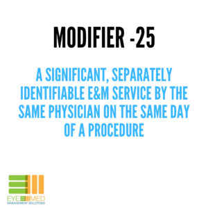 medicare definition of modifier 25